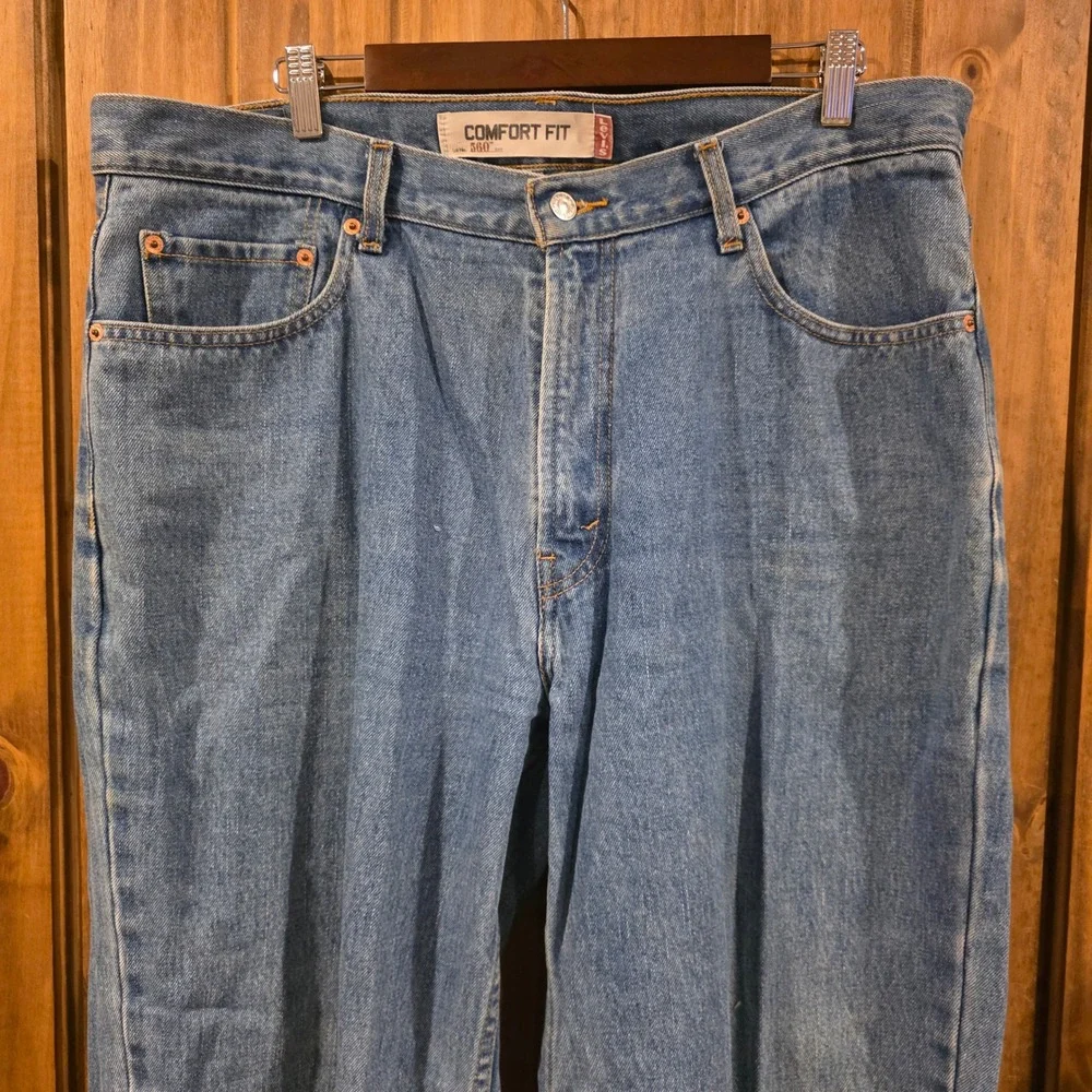 Levi's 560 Comfort Fit Jeans Mens‎ 36x30 Blue Excellent Relaxed Tapered Denim
